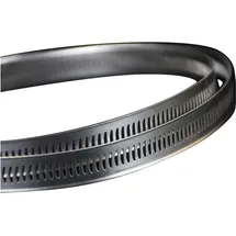 Bandimex Schraubstock Edelstahl 14 mm weiß