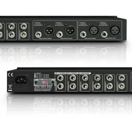 LD SYSTEMS HPA 6 Kopfhörerverstärker 6 Kanal, 19", schwarz