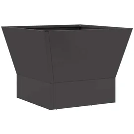 vidaXL Feuerplatz Schwarz 40 X 40 X 35 Cm Stahl Vidaxl