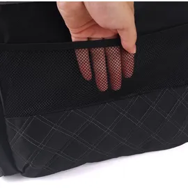 Phoenix Phönix Overlocktasche Quilt Design schwarz