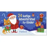 Pattloch Verlag GmbH + Co Adventskalender mit 24 lustigen Rätseln für Kinder