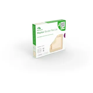 Mölnlycke Health Care GmbH Mepilex Border Flex Lite Schaumverband 10x10 Cm