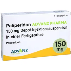 PALIPERIDON Advanz Pharma 150mg Depot-Inj.-Susp.FS 1 St