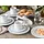 CreaTable Polo Kaffeeservice 18-tlg. weiß