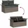 vidaXL Gartensofa Loungesofa grau