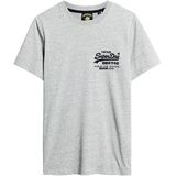 Superdry T-Shirt »CNY GRAPHIC TEE«, Gr. M, athletic grey, , 31774918-M