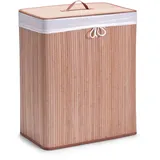 Zeller Wäschesammler, 2-fach, natur