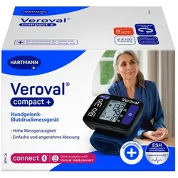 VEROVAL compact plus Handgelenk-Blutdruckmessgerät 1 St