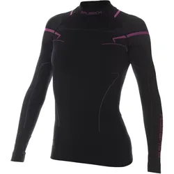 Langarmshirt Brubeck Thermo LS13100A-BLACK-PINK S