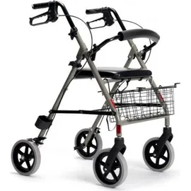 Vermeiren Rollator Eco Light Aluminium Einkaufsrollator Champagner Sitzhöhe 55 cm