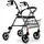 Vermeiren Rollator Eco Light Aluminium Einkaufsrollator Champagner Sitzhöhe 55 cm