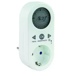 REV 0025030102 Elektrischer Timer Weiß Täglicher Timer