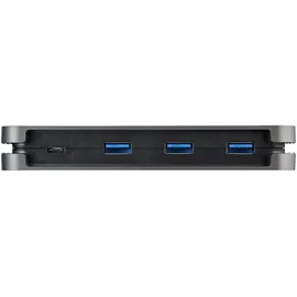 Startech StarTech.com 4 Port USB-C-Hub - 3x USB-A/1x USB-C - 5Gbit/s USB 3.0 Typ-C Hub (3.2/3.1 Gen 1) - Busbetrieben - Tragbarer USB-C auf USB-A Adapter Hub - 28,5cm integirertes Host-Kabel (HB30CM3A1CB)