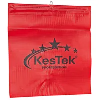 Kestek Warnflagge Schlussfahne Endfahne rot 300 x 300 mm