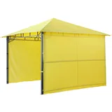 Tepro Seitenteilset für Pavillon Lehua/Waya 2 Stück 3 x 3 m Gelb