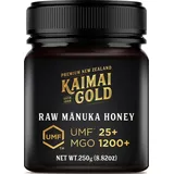 Kaimai Gold MGO 1200+ / UMF 25+ Manuka Honig * 250g Premium Monofloral UMF® Certified Neuseeland ManukaHonig * 820 829 830 850 1000 1046 1122 1282