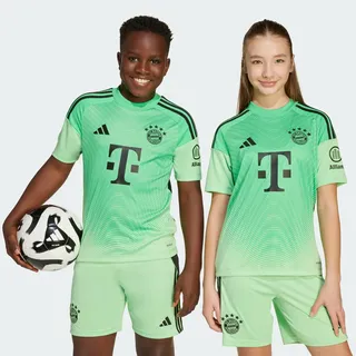 Adidas FC Bayern München 25/26 Kids Torwarttrikot GRÜN 146-152cm 11-12J