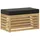 vidaXL Outdoor Hocker Bank Weiß 80 x 43 x 45 cm Massivholz Akazie