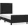 vidaXL Bettgestell 100 x 200 cm Schwarz