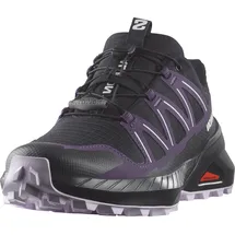 Salomon Speedcross Peak Damen Trail-Laufschuhe, Outdoor-bereit, Geländegängiger Schutz , Aktiver Grip, Black, 43 1/3