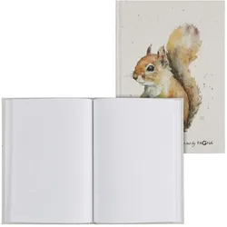 PAGNA Eichhörnchen Notizbuch DIN A5 punktraster beige