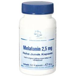 Melatonin 2.5mg Ruhe Junek