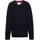 Tom Tailor Structured Crewneck Knit Pullover - Knitted Navy Melange - L