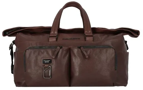 Piquadro Harper Weekender Reisetasche Leder 52 cm  braun