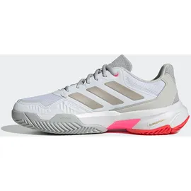 adidas Courtjam Control 3 Cloud White / Iron Metallic / Lucid Red 42
