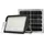 enovalite Außenstrahler LED 300 W Solar 3800 lm IP65 inkl. Fernbedienung schwarz