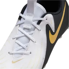 Nike Jr. Phantom GX 2 Academy FG weiß/metallic gold coin/schwarz 36