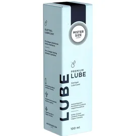 MISTER SIZE Gleitgel Premium Lube, Tube mit 100ml, 1-tlg., medizinisches Gleitgel auf Wasserbasis