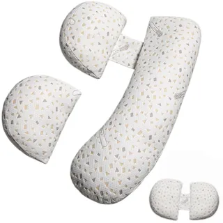 bergxperten bauchnest Kissen,BauchNest Maternity Buddy,Schwangerschaftskissen Keilform, Unterstützung für Rücken, Hüften und Beine, bequemes Schlafen für Schwangere Frauen