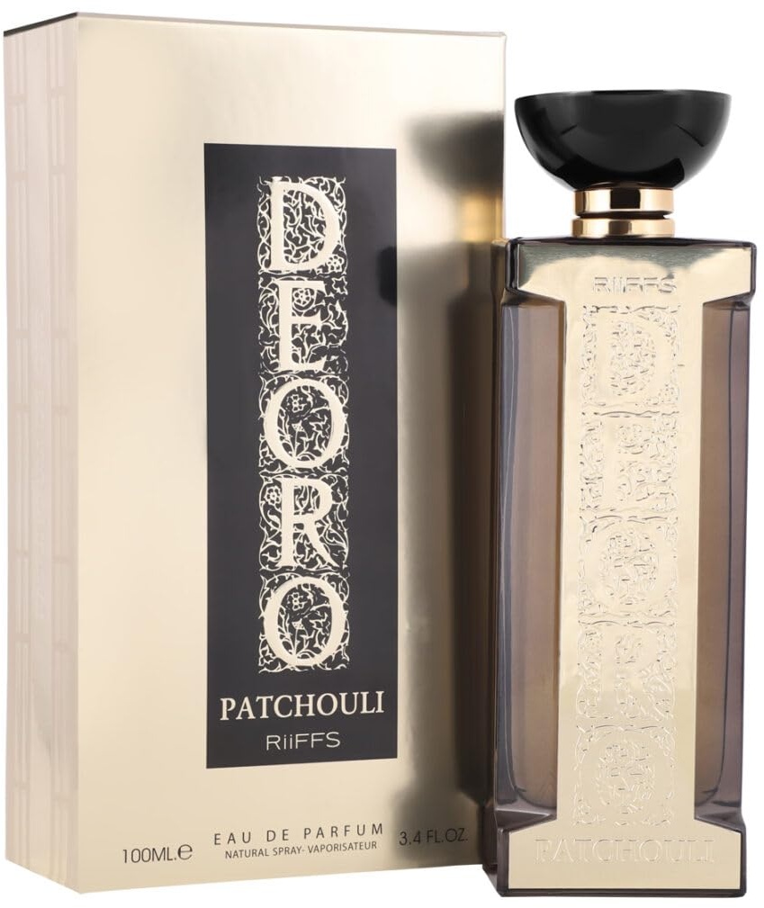 Deoro Patchouli, Eau de Parfum, Alternative One Million, Riiffs, Man, 100ml