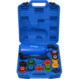 BRILLIANT TOOLS Öl-Einfülltrichter-Satz mit drehbarem Winkelarm 15-tlg. (BT711110)
