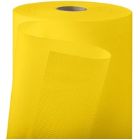 Longing Home Tischdeckenrolle, 1.1 × 30M, Gelb, Einweg Vlies Stoffähnlich