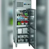 Esmeyer Gewerbekühlschrank Kühl-Gefrierkomb. 2 x SARO Kühl- / Tiefkühlkombination Modell GN 60DTV