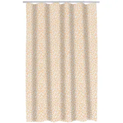 Duschvorhang RIDDER "Pardo", beige (semitransparent, beige), B:240cm H:180cm, Polyethylen-Vinylacetat (PEVA), Duschvorhänge, inkl. Duschvorhangringe