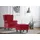 GUTMANN FACTORY Hocker Polyester 55 x 44 x 0 cm Blau/Rot/Türkis