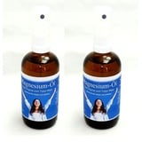 2x Magnesium-Öl/Magnesiumöl a`100ml + Magnesium vom Toten Meer - zum Einsprühen und Einmassieren - Natur pur! Nur das Beste für Ihren Körper!