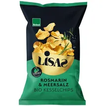 lisas Chips Kesselchips Rosmarin & Meersalz bio