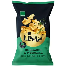 lisas Chips Kesselchips Rosmarin & Meersalz bio