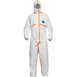 S.T. Dupont Dupont Schutzoverall Typ 3/4/5/6 Tyvek 800J, weiß, Unisex-Größe: L