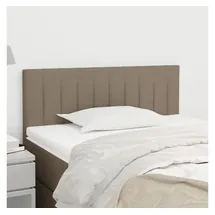 vidaXL Kopfteil Taupe 100x5x78/88 cm Stoff