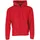 FRUIT OF THE LOOM Classic Hooded Sweatjacke Herren Rot M