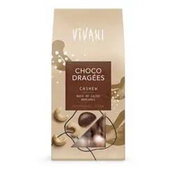 Vivani Choco Dragées Cashew bio