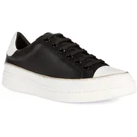 GEOX Damen D Jaysen Sneaker,Schwarz White,39 EU
