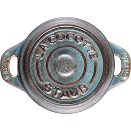 Staub Mini Cocotte Set 4-tlg. antique turqoise