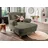 Loveseat Tassilo 121 x 107 x 147 cm Grün Polyester