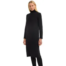 Bugatti Strickkleid Rollkragen Schwarz XS